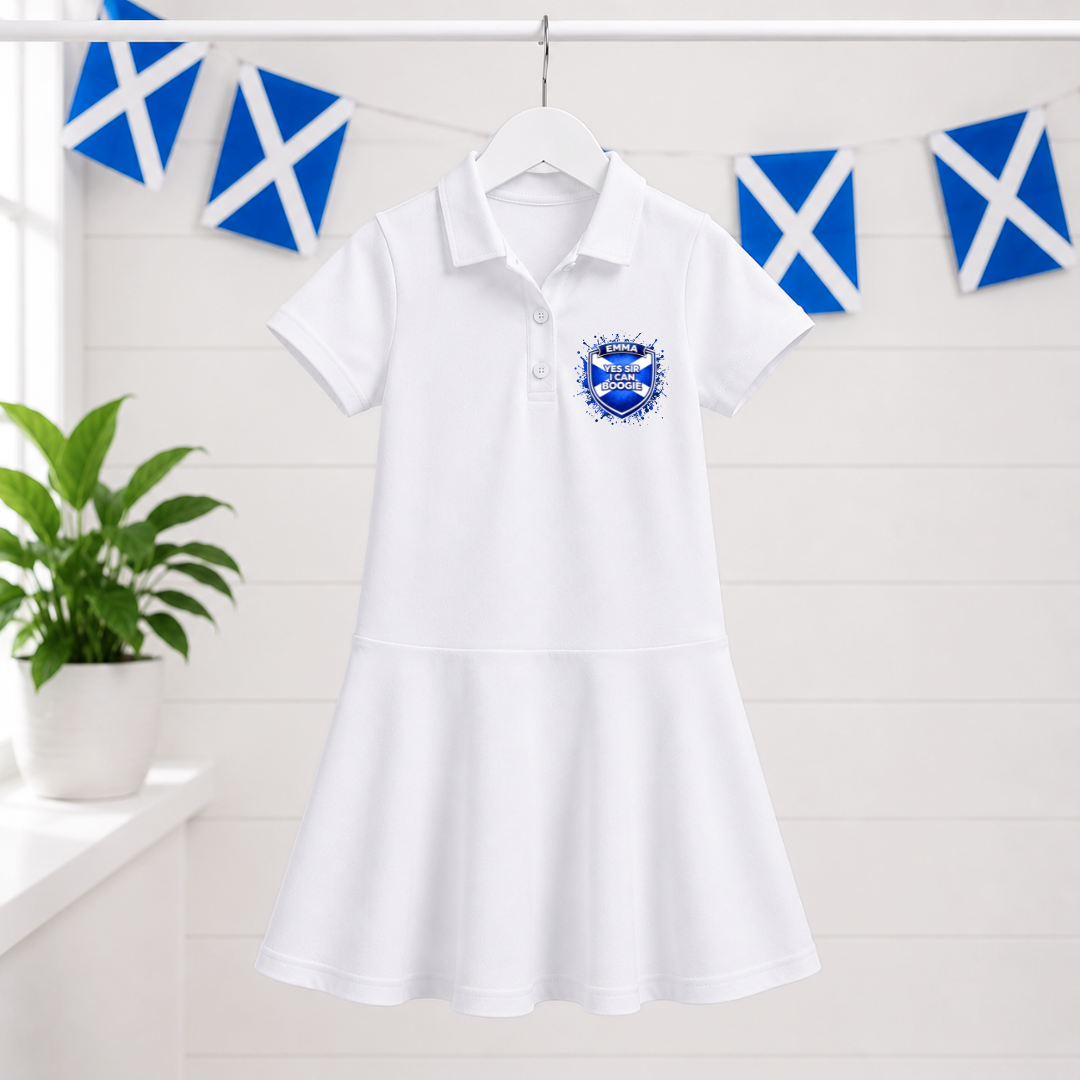 SCOTLAND POLO DRESS