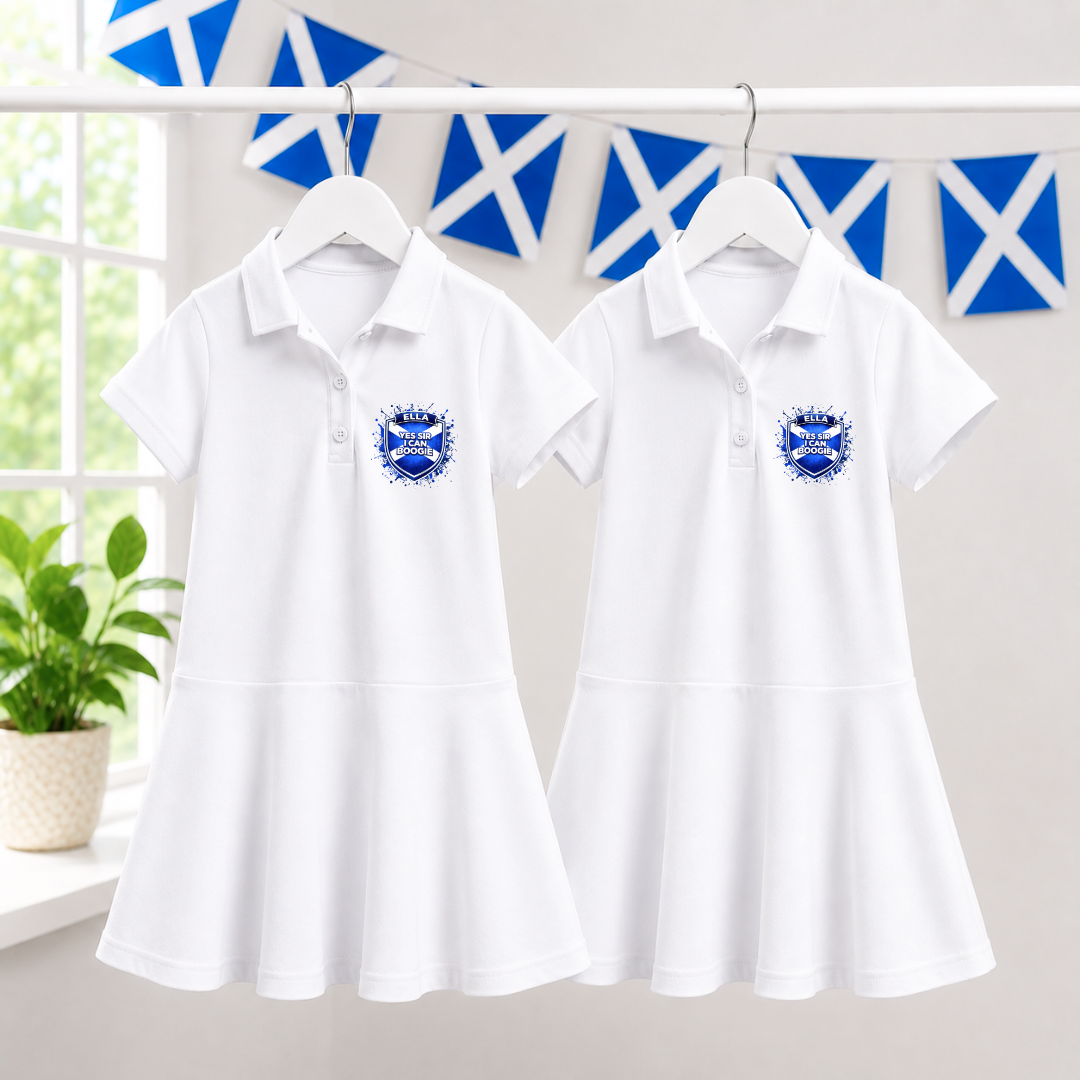 SCOTLAND POLO DRESS