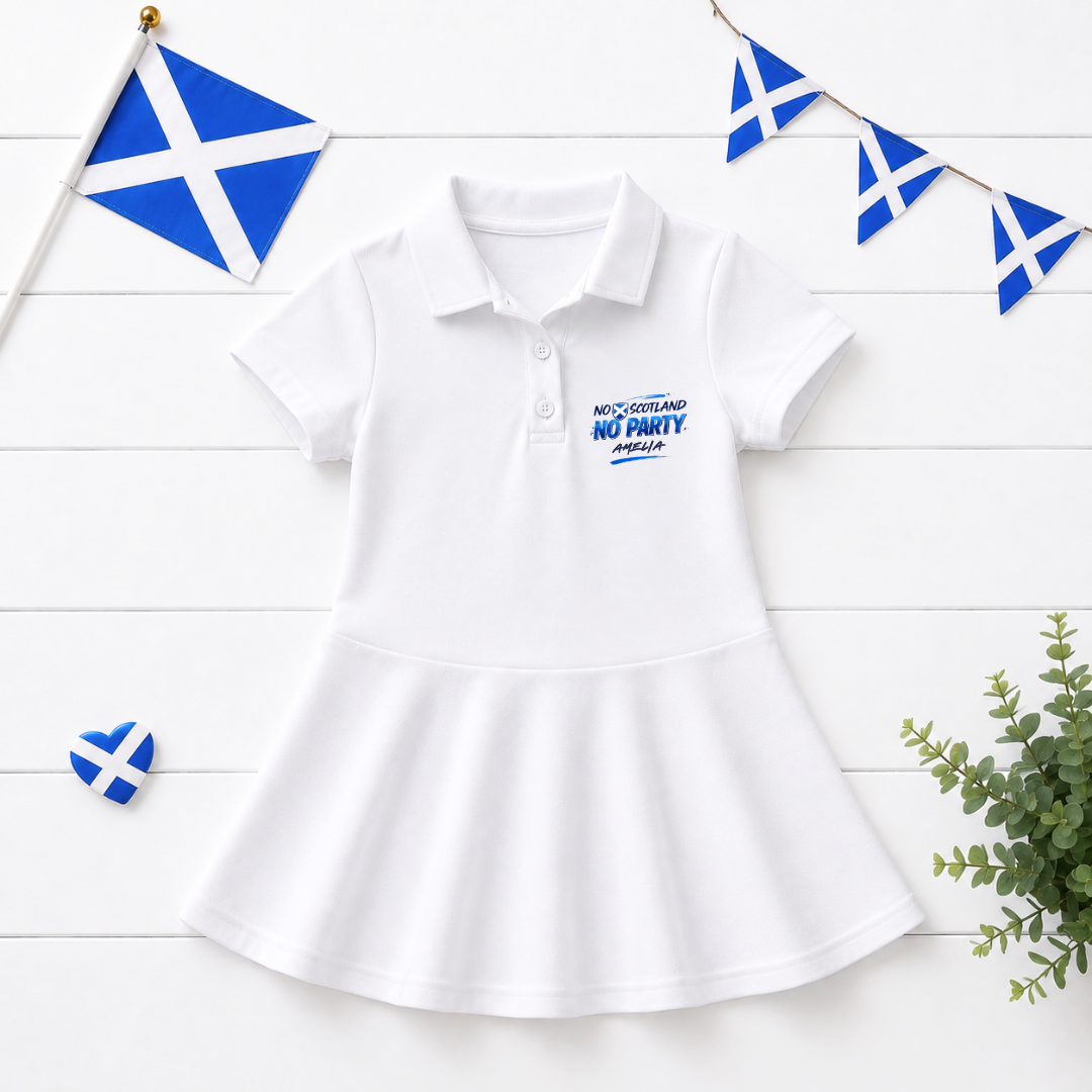SCOTLAND POLO DRESS