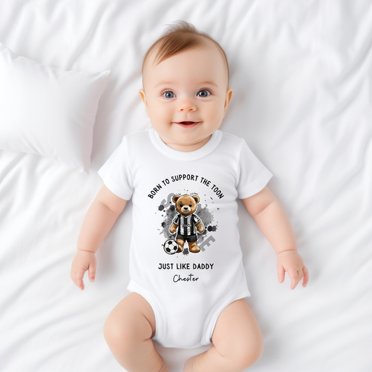 FATHERS DAY NUFC BABY VEST