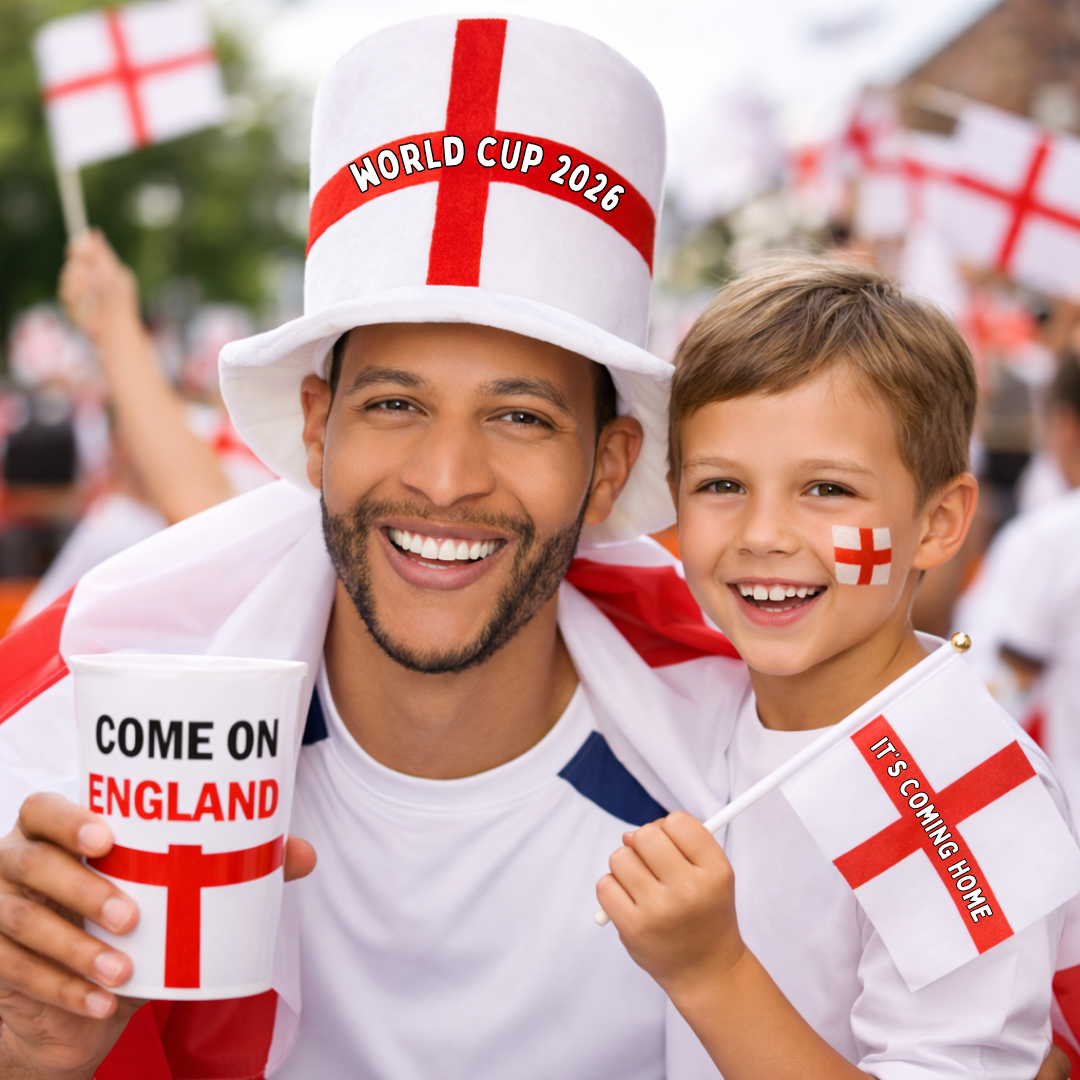 PERSONALISED ENGLAND HAT