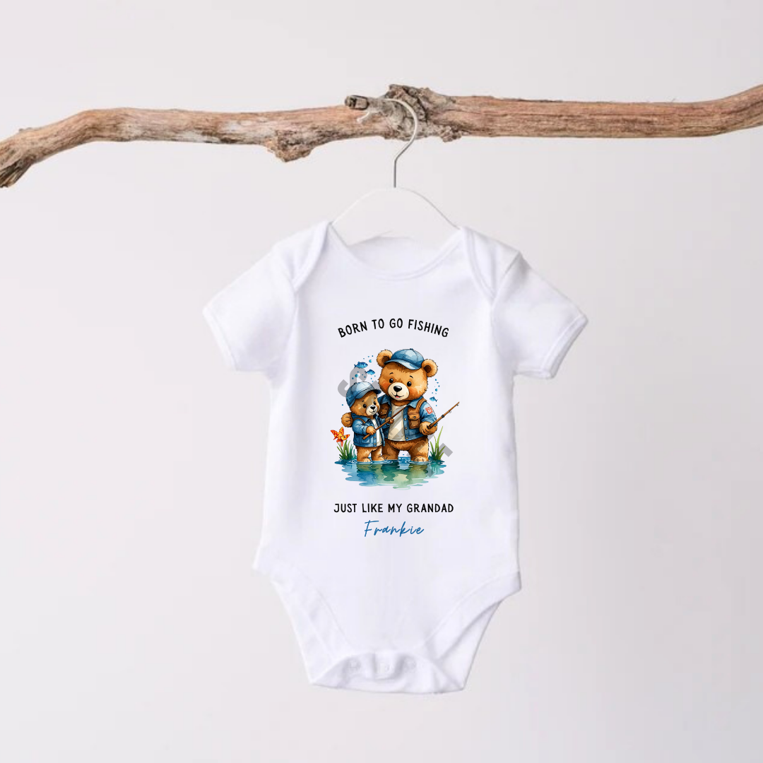 BORN TO GO FISHING VEST