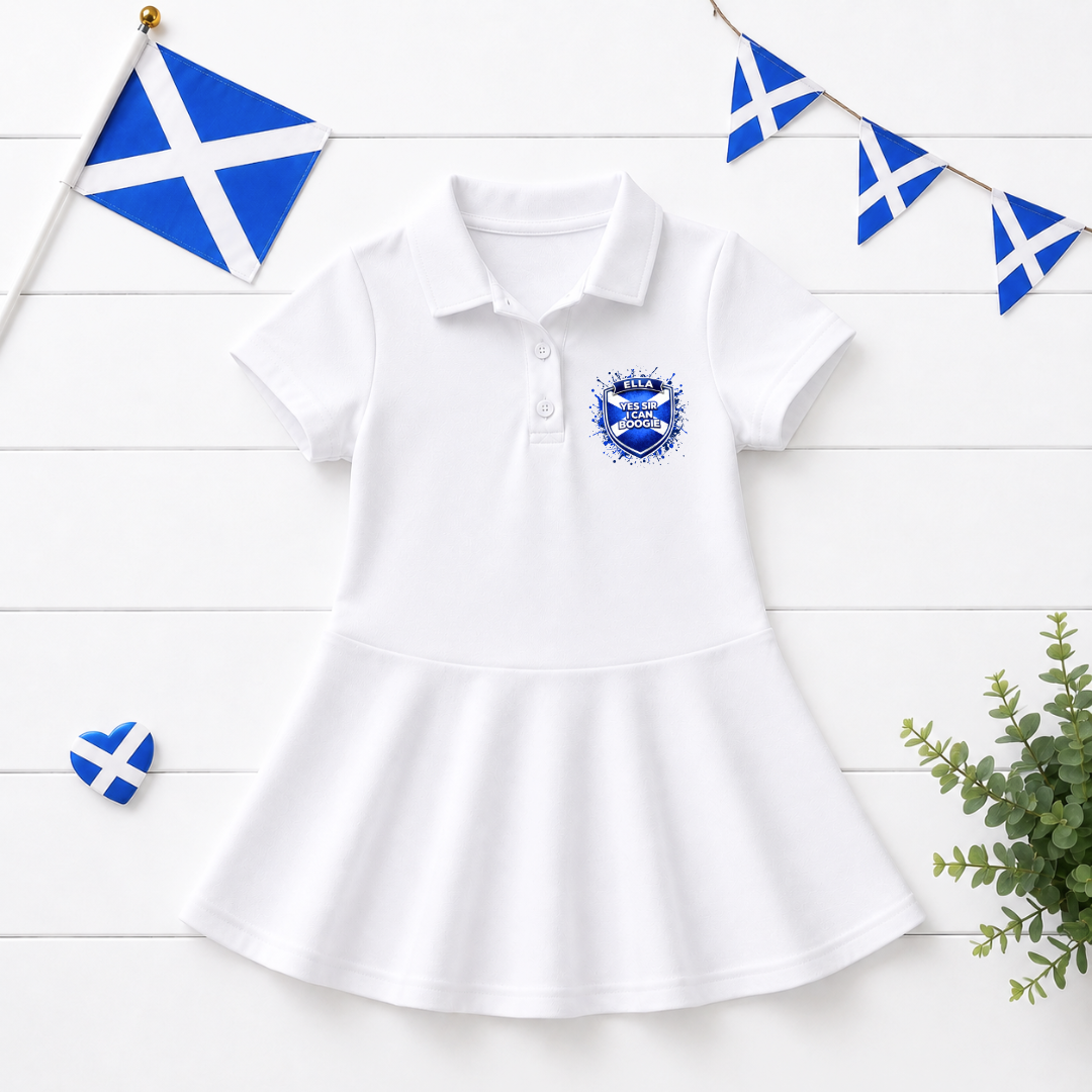 SCOTLAND POLO DRESS