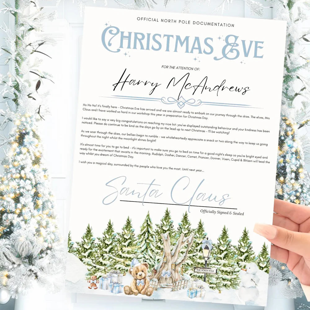 CHRISTMAS EVE LETTER