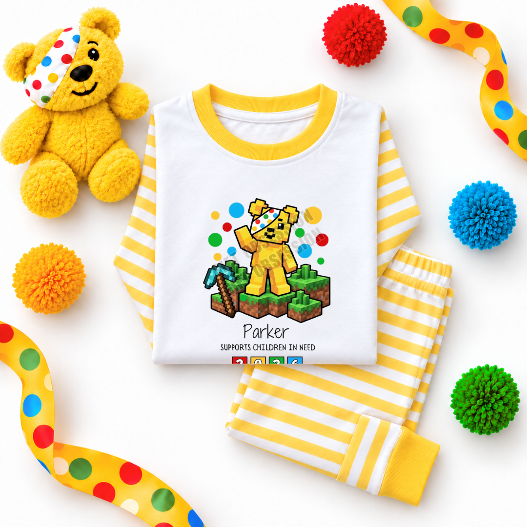 MINECRAFT CHILDREN IN NEED PYJAMAS