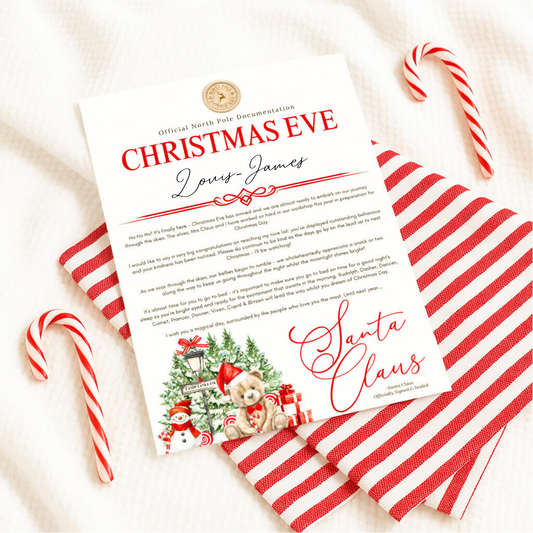 CHRISTMAS EVE LETTER