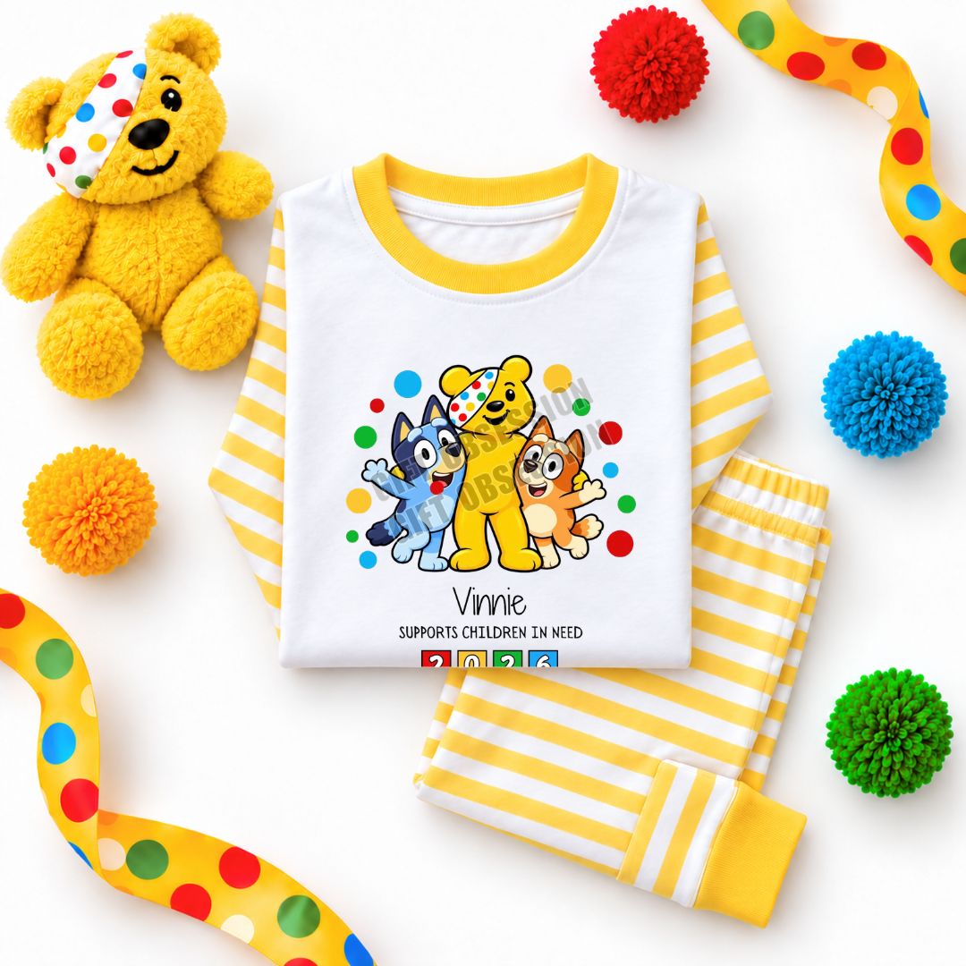 BLUEY CHILDREN IN NEED PYJAMAS