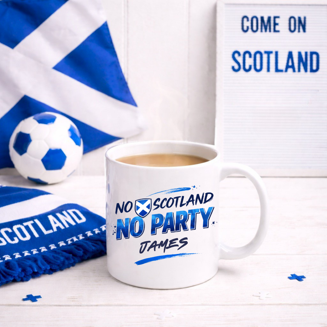 PERSONALISED SCOTLAND MUG