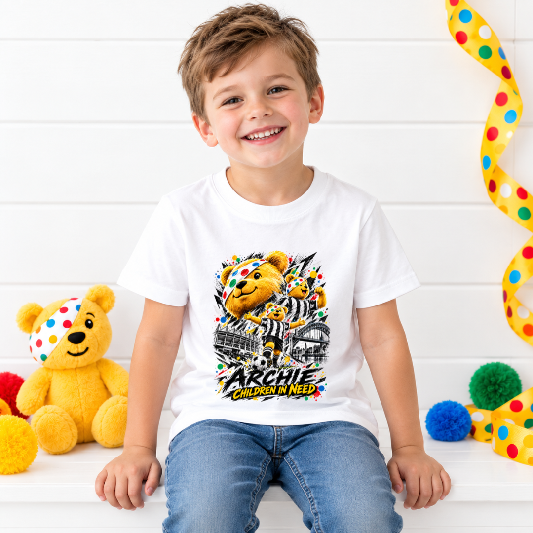 NEWCASTLE CHILDREN IN NEED T-SHIRT