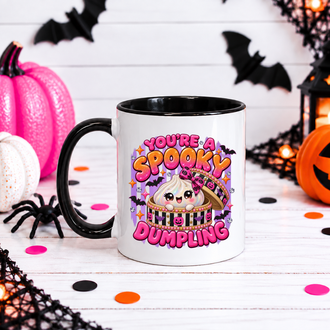 SPOOKY DUMPLING MUG