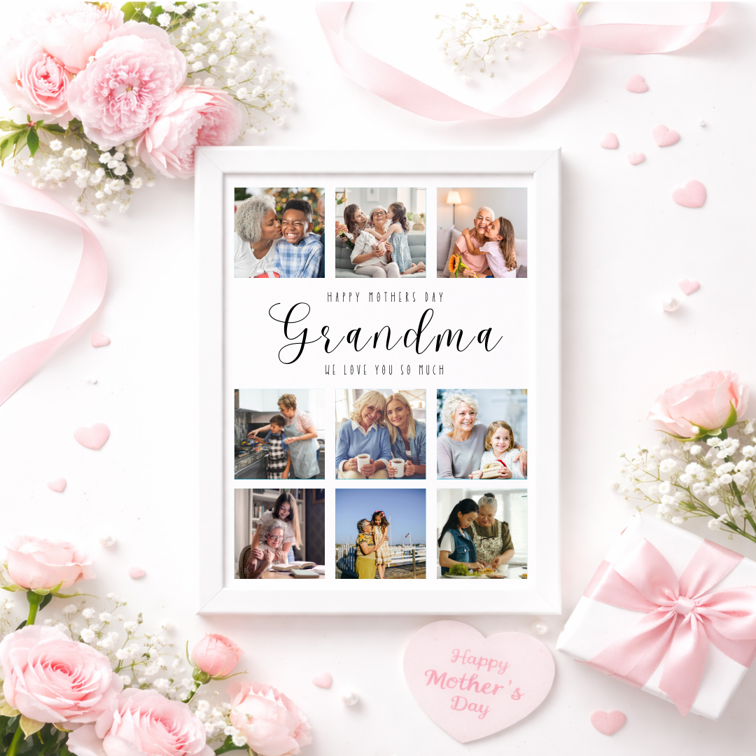 MOTHERS DAY COLLAGE PRINT