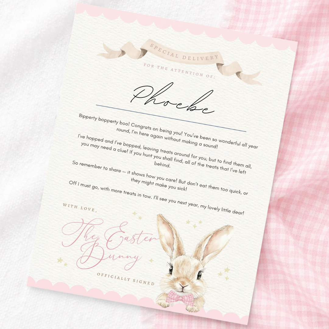 PINK EASTER CERTIFICATE