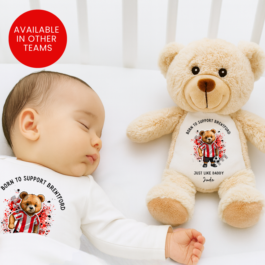 BABY BRENTFORD FOOTBALL SET