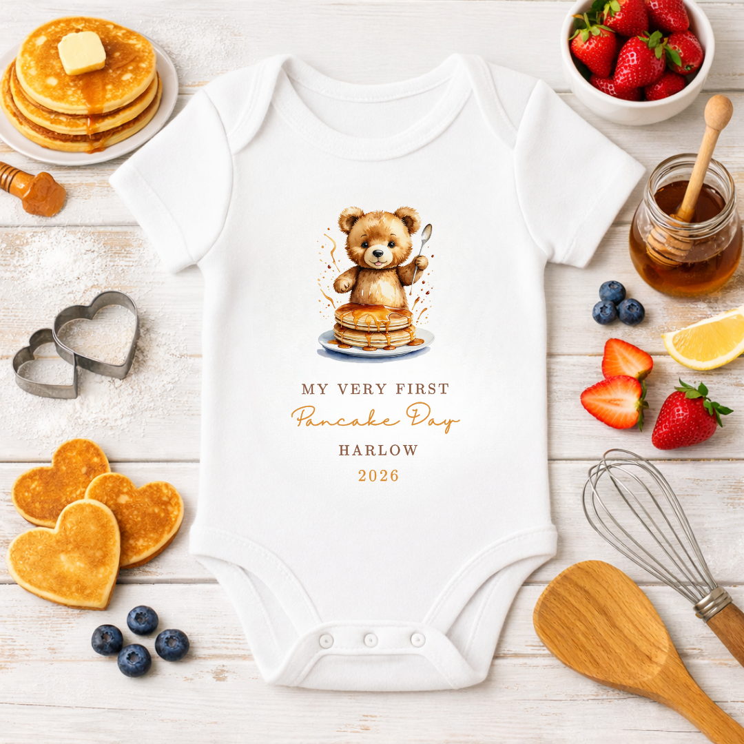 MY 1ST PANCAKE DAY VEST