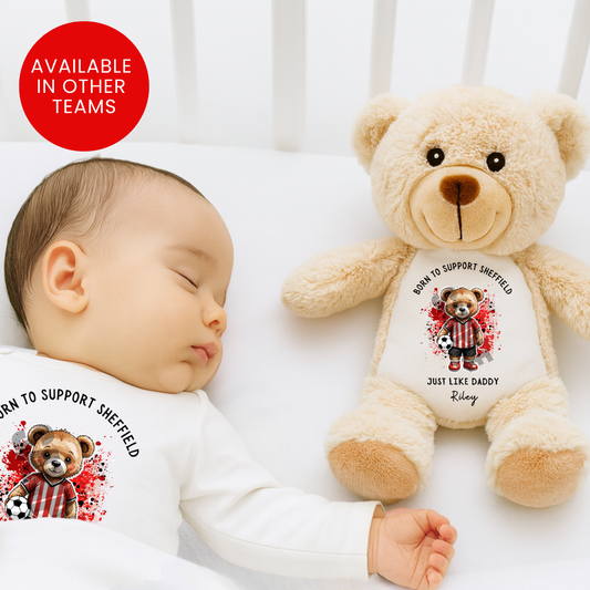 BABY SHEFFIELD FOOTBALL SET