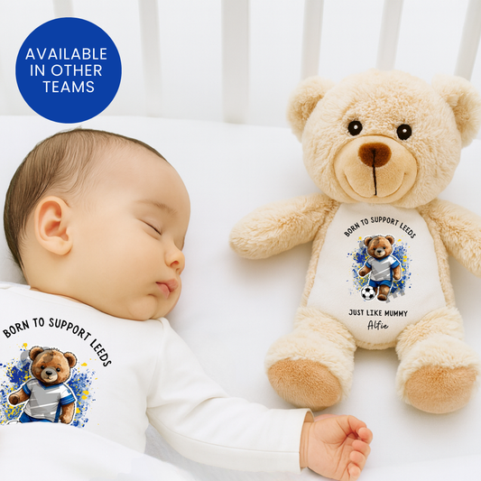 BABY LEEDS FOOTBALL SET