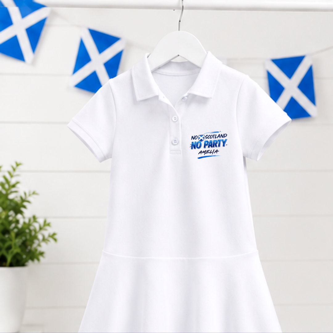 SCOTLAND POLO DRESS