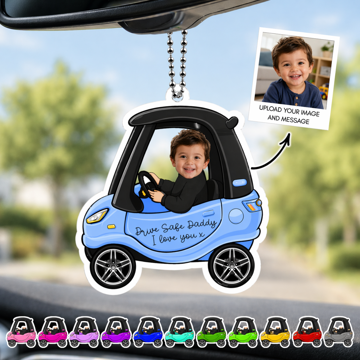 DRIVE SAFE CAR DECORATION