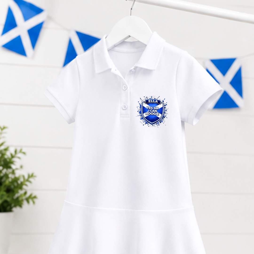 SCOTLAND POLO DRESS