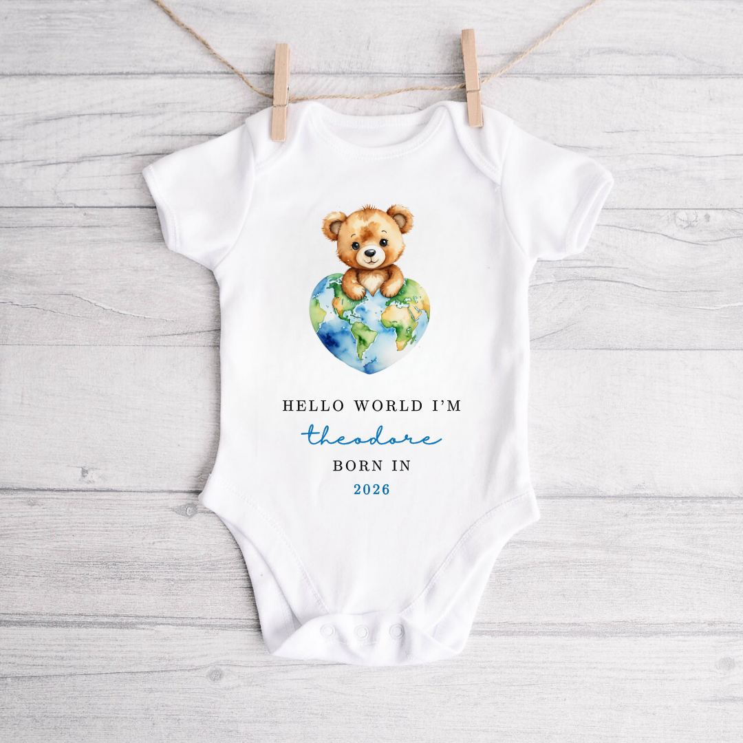 HELLO WORLD BLUE VEST