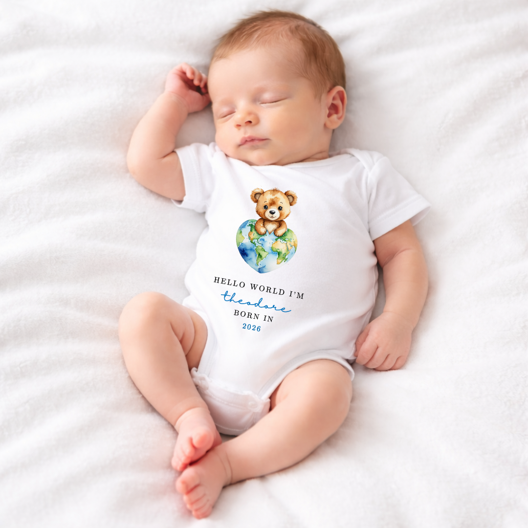 HELLO WORLD BLUE VEST