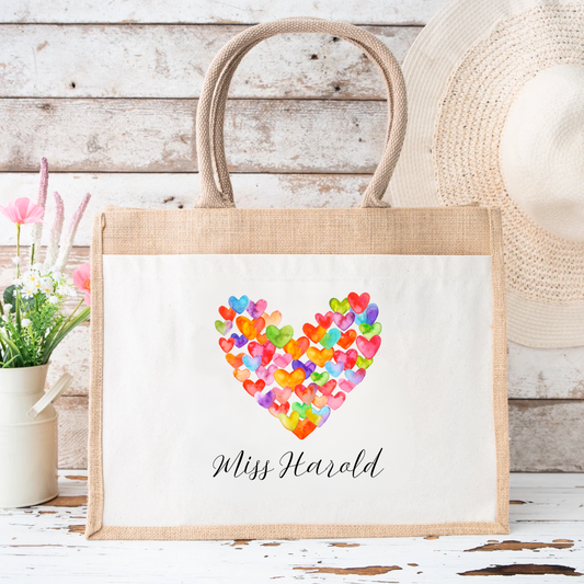 TEACHER JUTE BAG