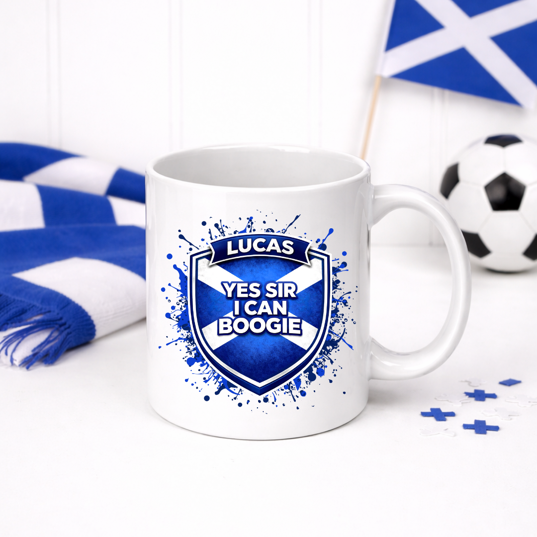 PERSONALISED SCOTLAND MUG