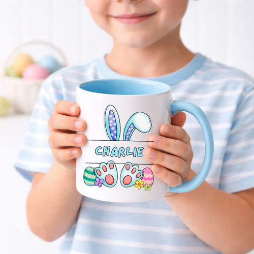 BLUE EASTER MUG
