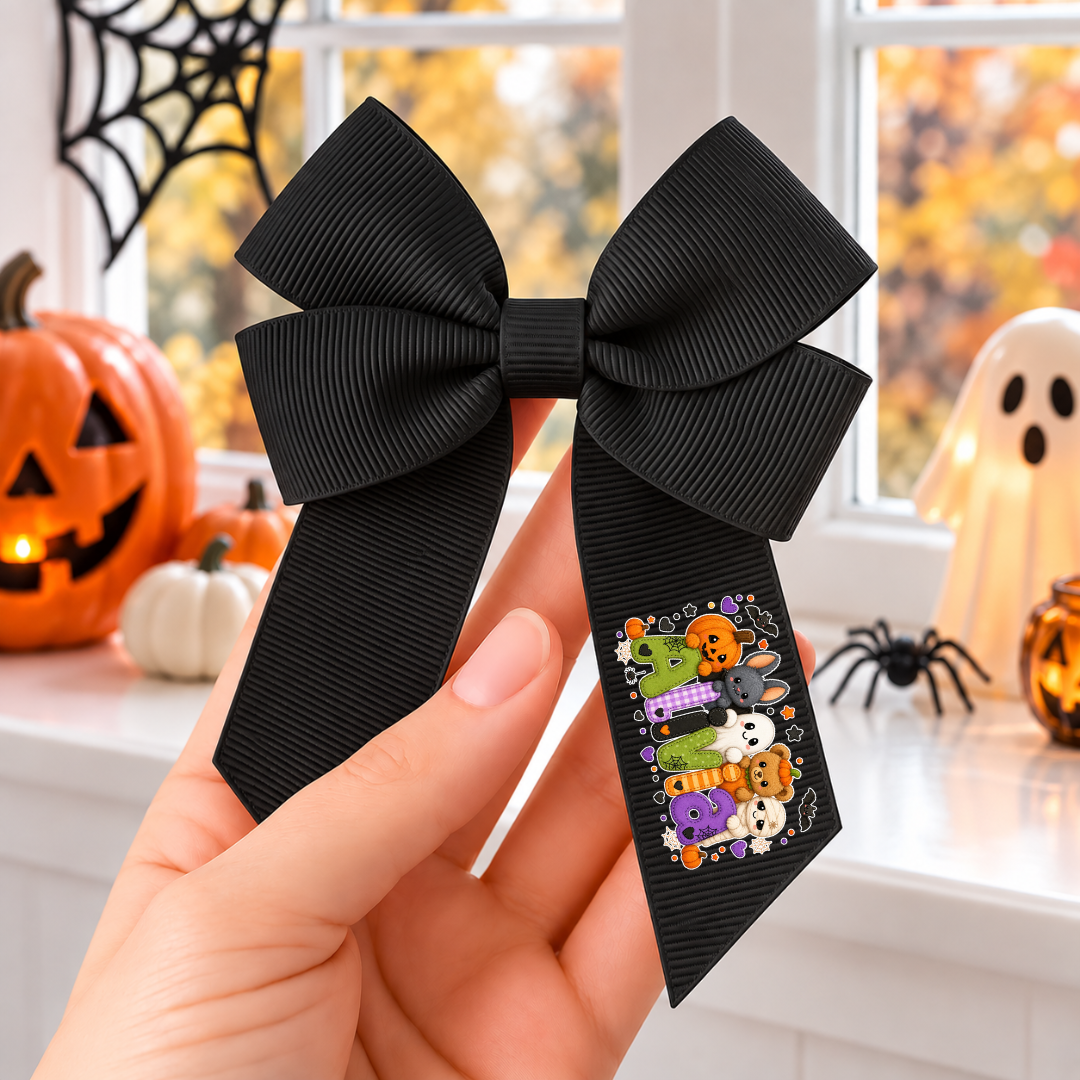 HALLOWEEN HAIR BOW