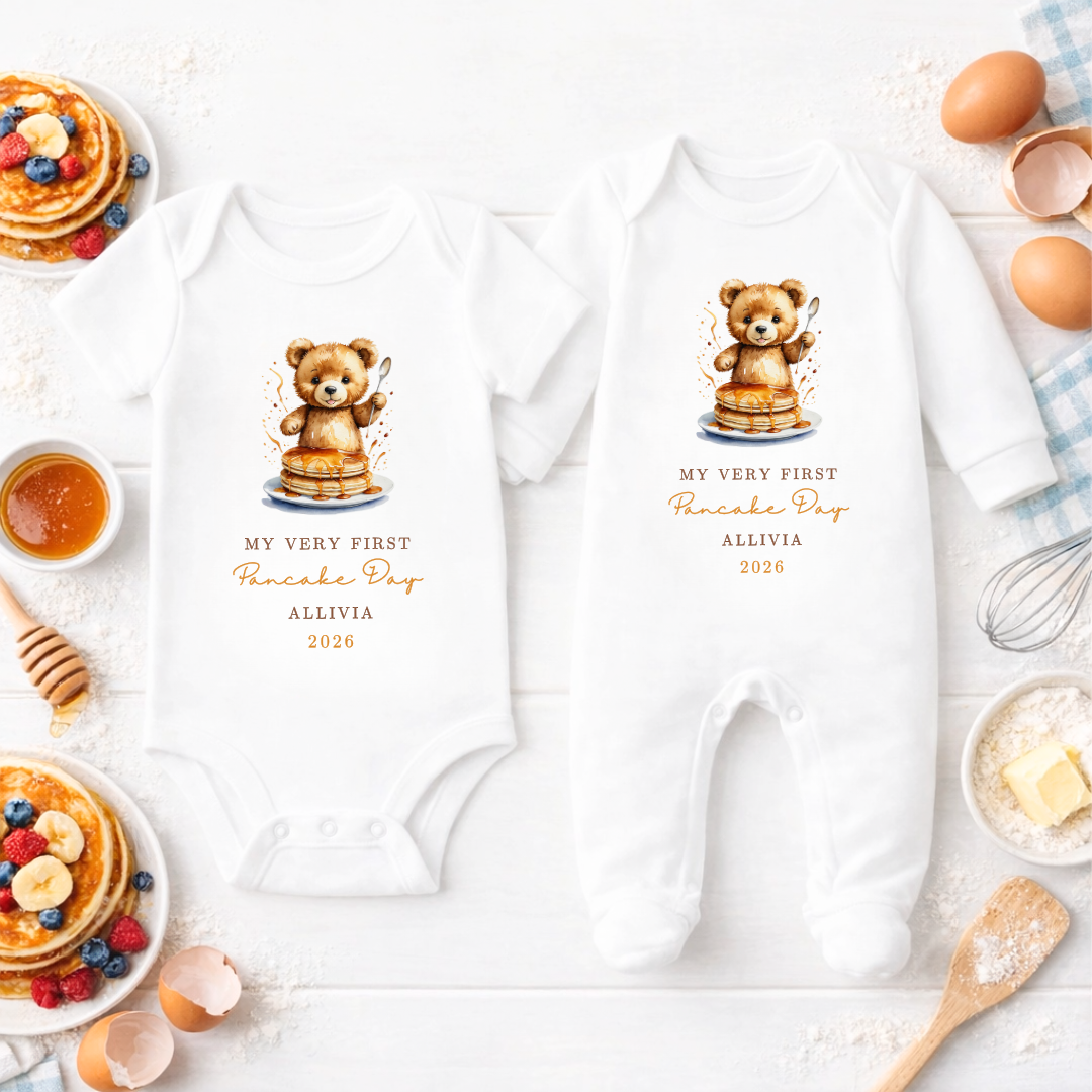 MY 1ST PANCAKE DAY VEST