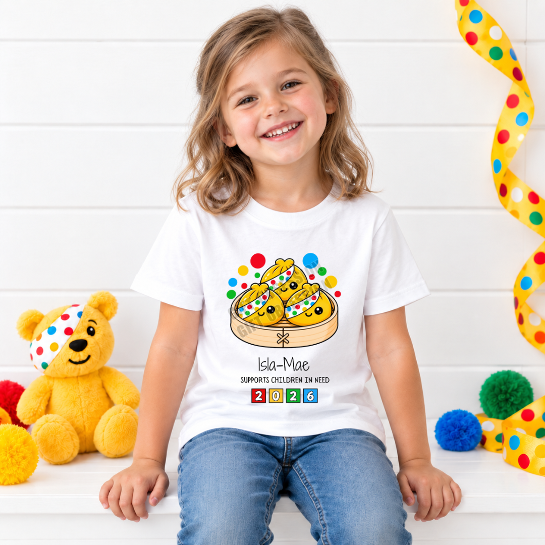 DUMPLING CHILDREN IN NEED T-SHIRT