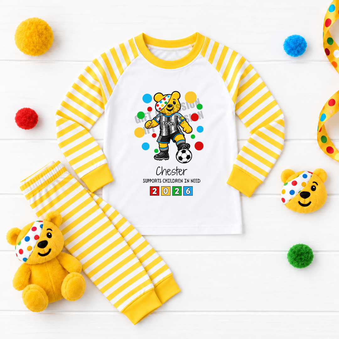 NUFC CHILDREN IN NEED PYJAMAS