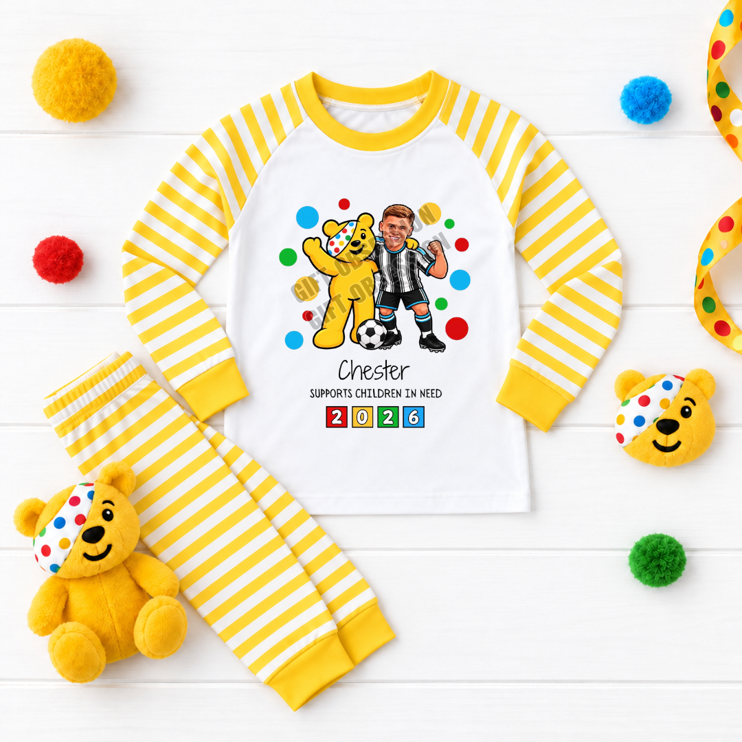 NUFC PLAYER CHILDREN IN NEED T-SHIRT