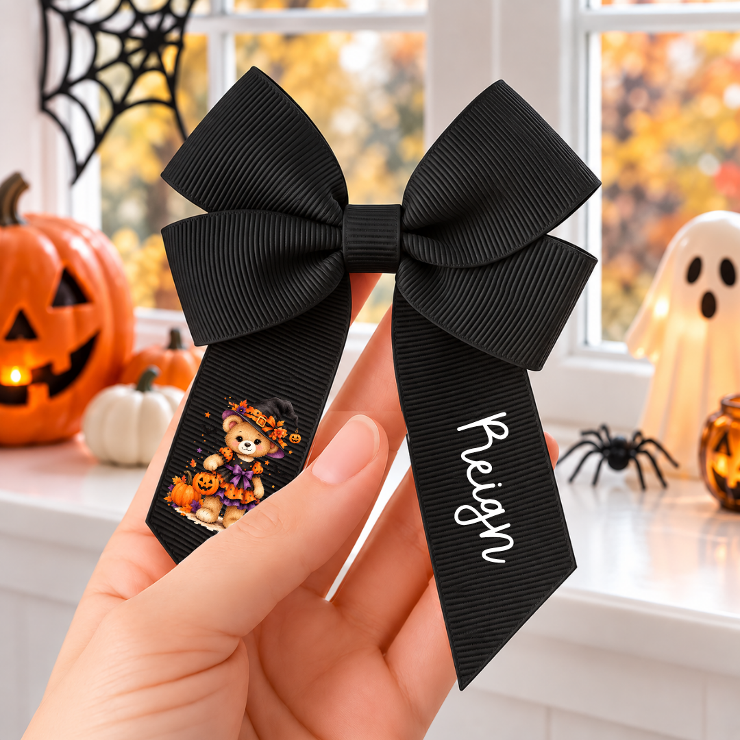 HALLOWEEN HAIR BOW