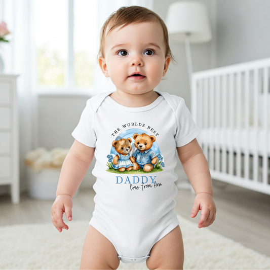 FATHERS DAY BABY VEST