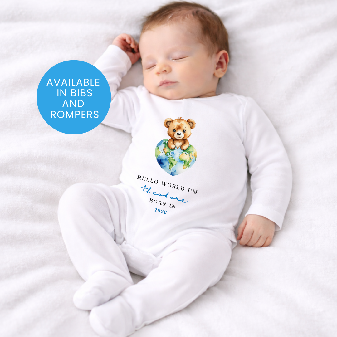 HELLO WORLD BLUE VEST