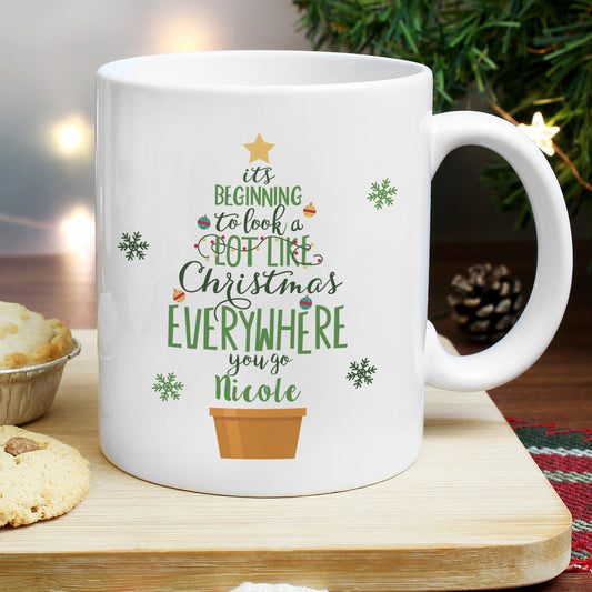 PERSONALISED CHRISTMAS MUG
