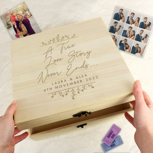 LOVE STORY KEEPSAKE BOX
