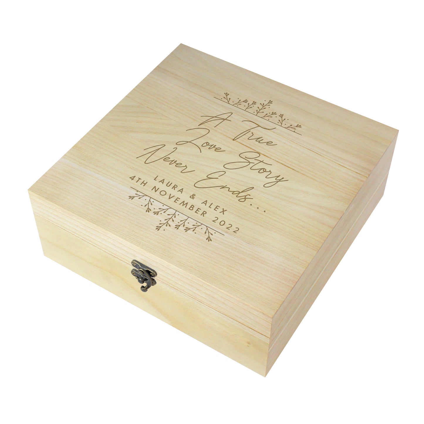 LOVE STORY KEEPSAKE BOX