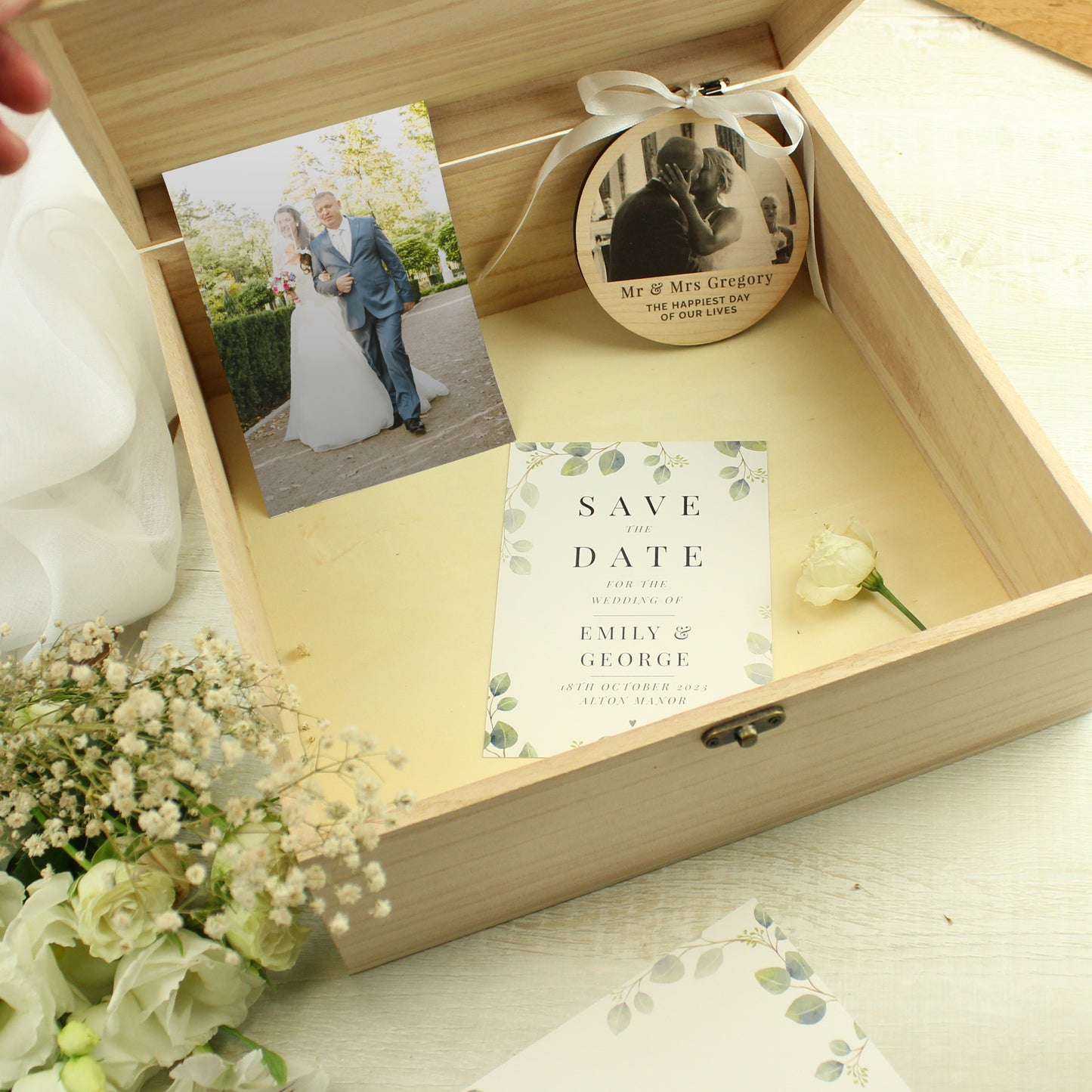 LOVE STORY KEEPSAKE BOX