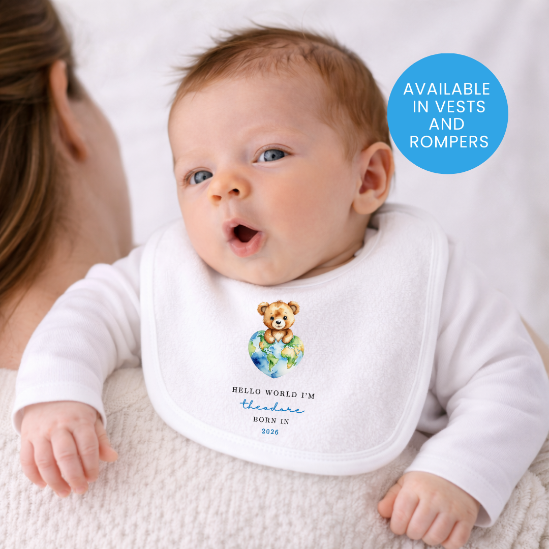 HELLO WORLD BLUE VEST