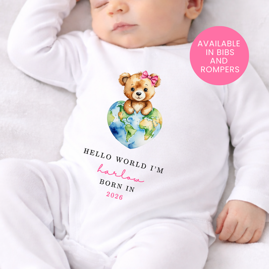 HELLO WORLD PINK VEST