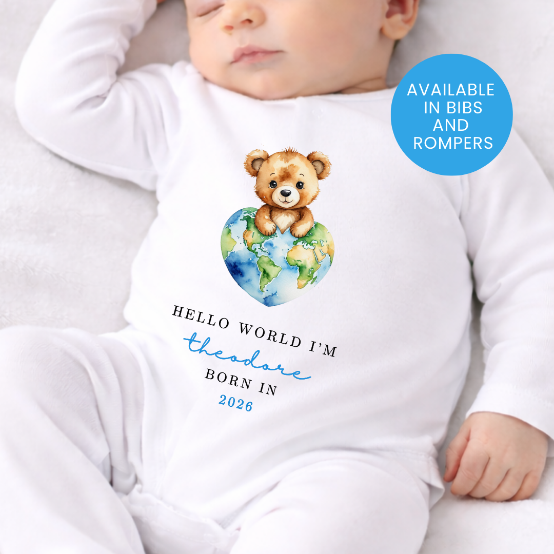 HELLO WORLD BLUE VEST