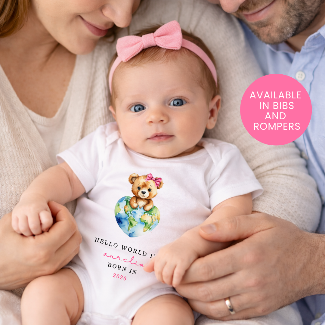 HELLO WORLD PINK VEST