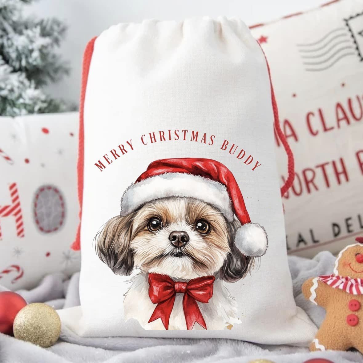 DOG CHRISTMAS SACKS