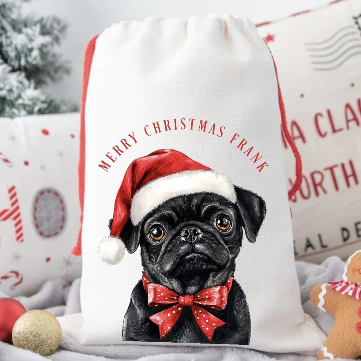 DOG CHRISTMAS SACKS