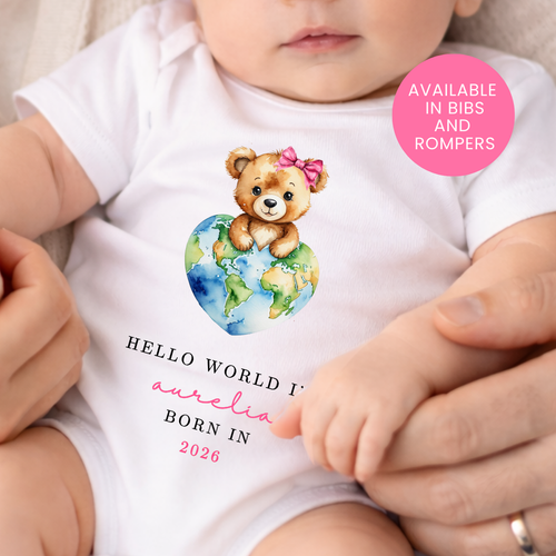 HELLO WORLD PINK VEST