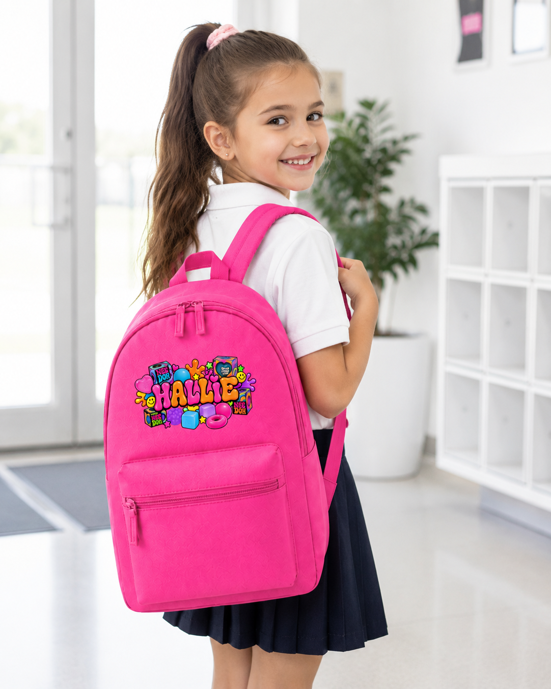PINK NEE DOH BACKPACK