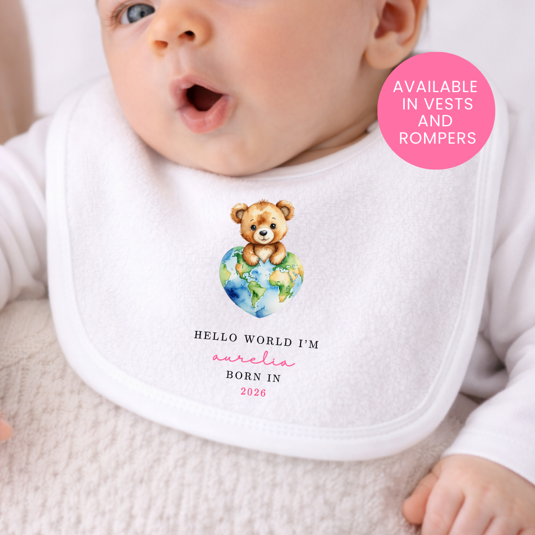 HELLO WORLD PINK VEST