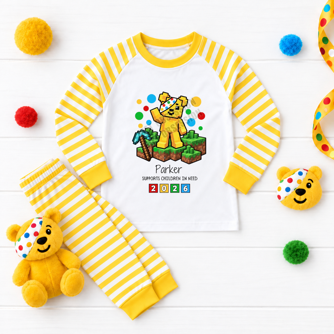 MINECRAFT CHILDREN IN NEED PYJAMAS